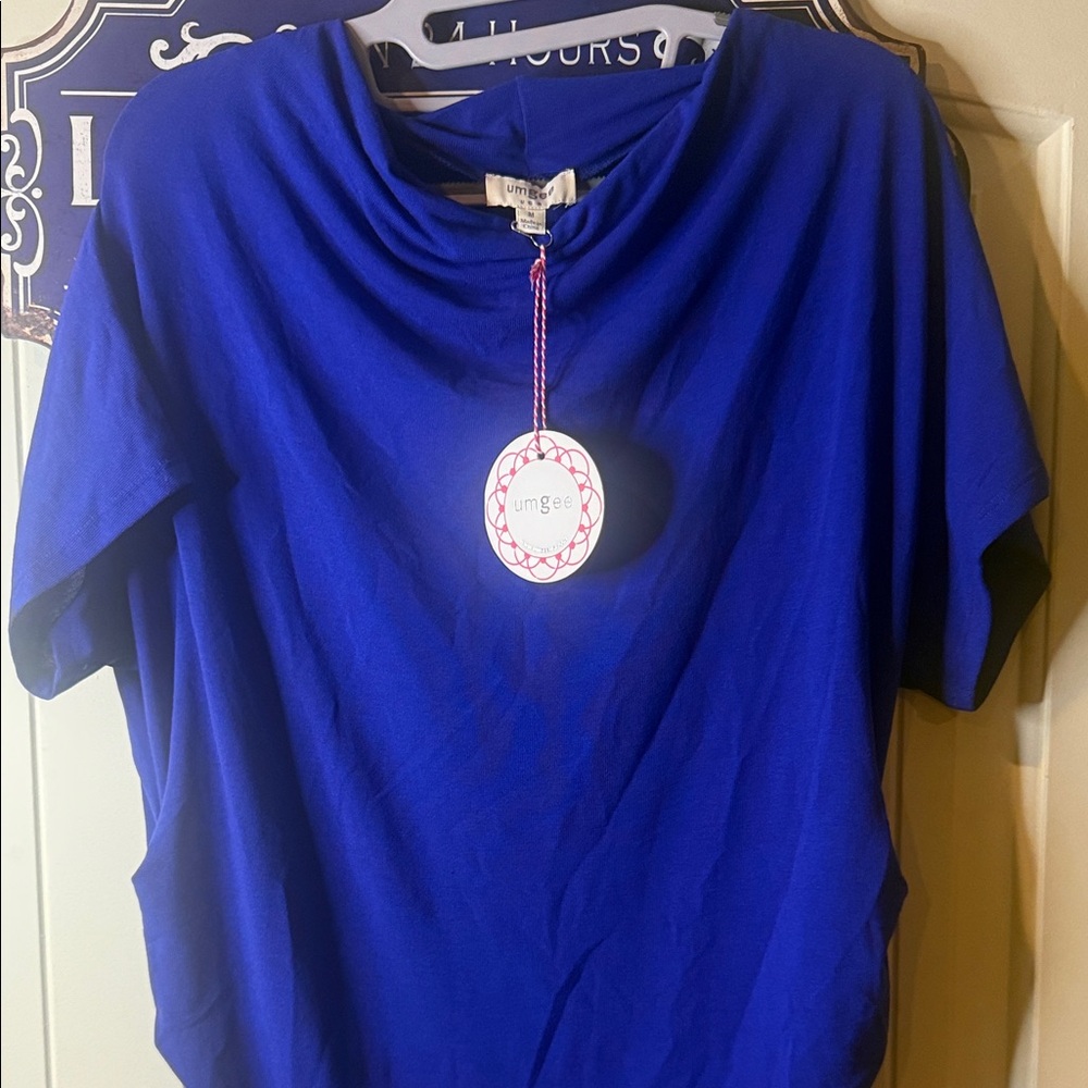 Umgee Royal Blue Women's Blouse